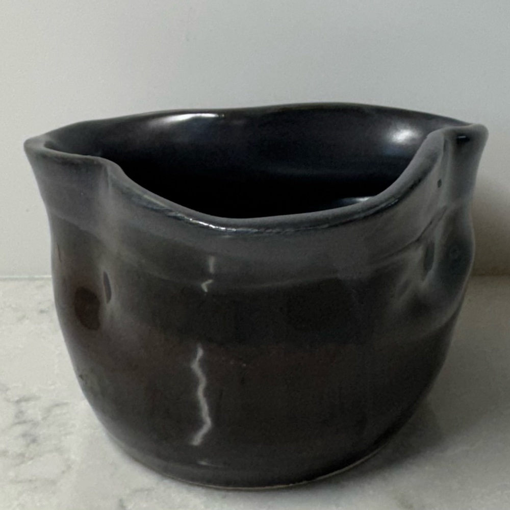 Modern Black Ceramic Bowl